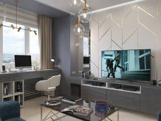 Комната для подростка, Artgroup-AVTOR Artgroup-AVTOR Boys Bedroom