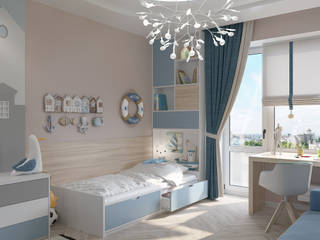 Детская для девочки, Artgroup-AVTOR Artgroup-AVTOR Girls Bedroom