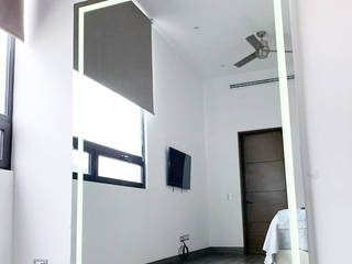 Proyecto.- RINCÓN DE LA VIRGEN., AR ALUMINIO & CRISTAL AR ALUMINIO & CRISTAL Modern style bedroom