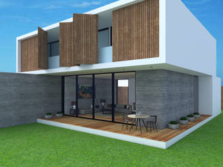 CASA O, GH Arquitectos GH Arquitectos منزل عائلي صغير