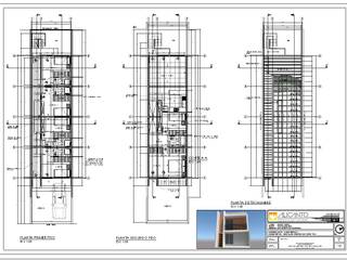 ​Proyecto de arquitectura de vivienda unifamiliar CASA PORTALES, ALICANTO - ARQUITECTURA, INGENIERÍA Y CONSTRUCCIÓN ALICANTO - ARQUITECTURA, INGENIERÍA Y CONSTRUCCIÓN