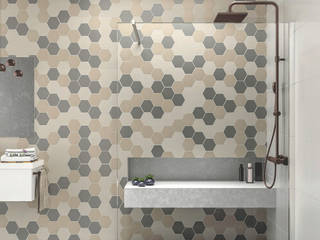 Box doccia Walk In per il tuo bagno da design, Taco Srl Taco Srl Moderne Badezimmer