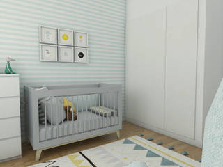 Quarto de bebé SD, The Spacealist - Arquitectura e Interiores The Spacealist - Arquitectura e Interiores Dormitorios infantiles