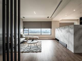 靜．心《青景喆》, 極簡室內設計 Simple Design Studio 極簡室內設計 Simple Design Studio Modern living room