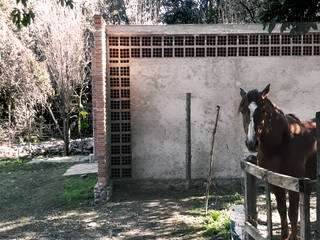 Caballeriza y Taller, IDEA arquitectos IDEA arquitectos Casas de estilo rústico Ladrillos