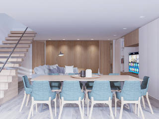 Alpha Details Столовая комната в стиле модерн