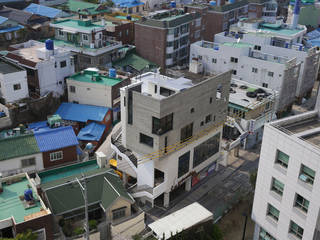 부민동 상가주택 "오르다", (주)심지건축종합사사무소 (주)심지건축종합사사무소 Modern Houses