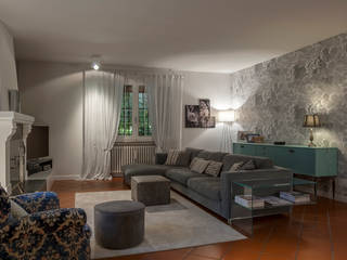 Villa privata Predappio , Deposito Creativo Deposito Creativo Eclectic style living room