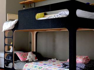 Bunk Bed, Moho Store Moho Store Phòng ngủ phong cách tối giản