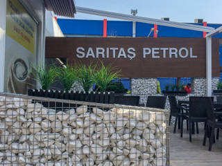 Kahve Dünyası Petrol İstasyonu, ASK MİMARLIK İNŞAAT ASK MİMARLIK İNŞAAT Balkon, Veranda & TerasAksesuarlar & Dekorasyon