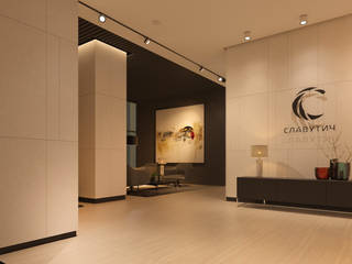 ЖК СЛАВУТИЧ,LOBBY, ENTRANCE HALL, Zikzak Zikzak Commercial spaces