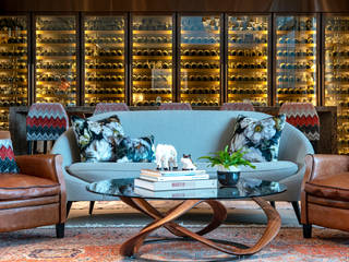 Award-winning Penthouse Singapore, Design Intervention Design Intervention Modern living room
