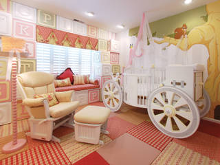 Carriage Nursery, Adaptiv DC Adaptiv DC комнаты для новорожденных Дерево Белый