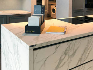 Desinfektion von Naturstein, Compac und Neolith in der privaten Küche , Magna Naturstein GmbH Magna Naturstein GmbH クラシックデザインの キッチン セラミック