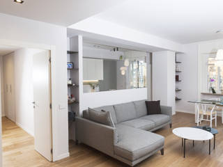 CASA D.B, ALMA DESIGN ALMA DESIGN Modern Living Room