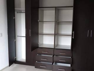 Closets, vestidores, Eika Design Eika Design غرفة الملابس MDF