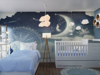 Quarto infantil , Studio MP Interiores Studio MP Interiores Phòng trẻ em phong cách hiện đại