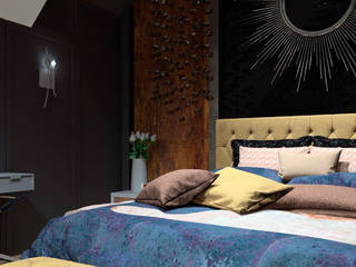 SYPIALNIA Glamour , NOUVELLE NOUVELLE Modern style bedroom