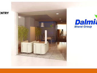 Dalmia Bharat Group, NSBW NSBW Modern Corridor, Hallway and Staircase Tiles