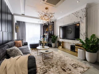 BIỆT THỰ PHỐ TÂN CỔ ĐIỂN THỤY KHUÊ, HÀ NỘI, Neo Classic Interior Design Neo Classic Interior Design Living roomAccessories & decoration