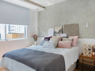 Apartamento Leblon (ER), Claudia Infante Design Claudia Infante Design Small bedroom