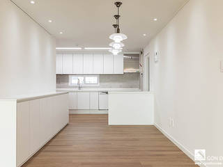 동작동 금강KCC 아파트 41py, 곤디자인 (GON Design) 곤디자인 (GON Design) Kitchen units