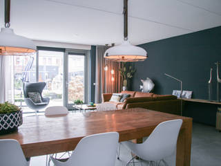 Nieuwbouw huis, C-Style Concepts C-Style Concepts Industrial style dining room