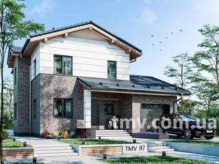 Проект двухэтажного дома с террасой TMV 97 , TMV Homes TMV Homes