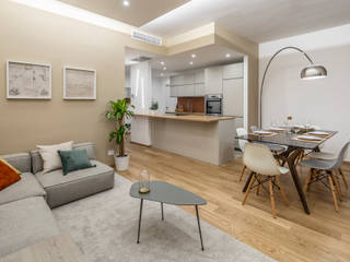 Ristrutturazione completa: Appartamento destinato ad affitti brevi, Architrek Architrek Moderne keukens