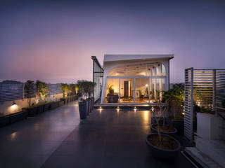 Terrace Folly 2 | Diwan-i-khas, Juggernaut Juggernaut Balcones y terrazas de estilo moderno