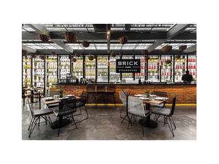 Brick Steakhouse GDL, Santuario arquitectura + Santuario arquitectura + Commercial spaces آئرن / اسٹیل