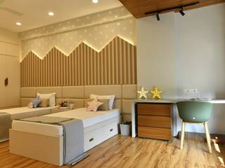 Kids Bedroom, Squarefeet Studio Squarefeet Studio غرفة الاطفال