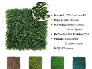 Sunwing Artificial Hedge, Sunwing Industrial Co., Ltd. Sunwing Industrial Co., Ltd. Walls Plastic