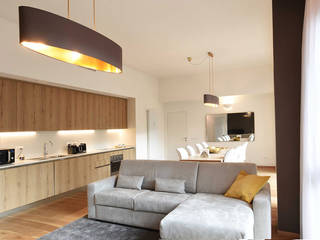 appartamento Milano, Mariani Plan Mariani Plan Modern Living Room