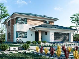 Проект двухэтажного дома c подвалом TMV 103, TMV Homes TMV Homes