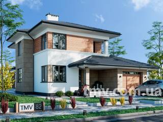 Проект двухэтажного дома с террасой TMV 82, TMV Homes TMV Homes