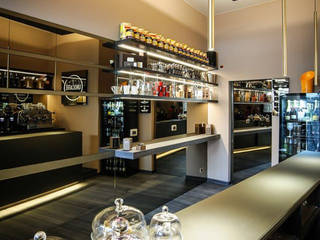 Luxury coffe style, emmeti interior srl emmeti interior srl Commercial spaces