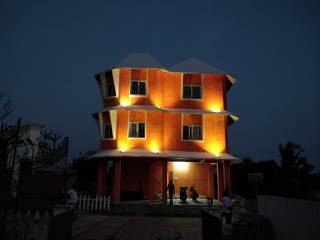 TUSCAN STYLE ECO FRIENDLY HOUSE IN CHENNAI, Cityrene Builders Cityrene Builders