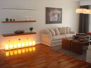 Departamento Devoto, lh_interiorismo lh_interiorismo 클래식스타일 거실