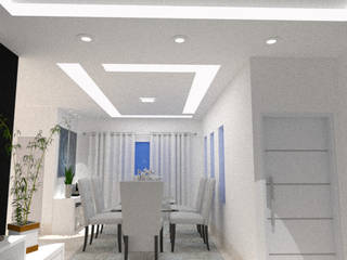 Obra bairro Butiativinha - Santa Felicidade, Atuance Decore Atuance Decore Dining room