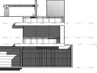 Diseño de propuesta habitacional "Casa Dominguez", en Ixtapan de la Sal, Estado de México, AU+6 Arquitectos AU+6 Arquitectos Casas multifamiliares