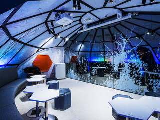 HUONE EVENT SPACE , DMZ Consultancy Sdn Bhd DMZ Consultancy Sdn Bhd Espaces commerciaux Verre