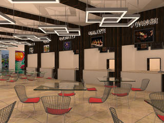 Food Court, Gurooji Designs Gurooji Designs Commercial spaces