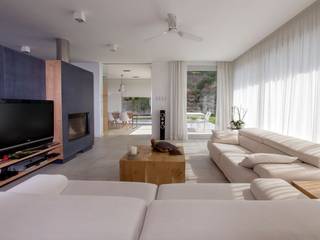 Cortinas tradicionales, DIVERSA INTERIORISMO DIVERSA INTERIORISMO Modern living room