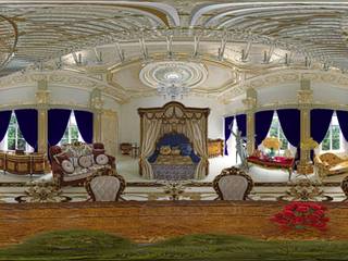 Vasolini Room (Rendering), Vega FX di Leonardo Papa Vega FX di Leonardo Papa Dormitorios pequeños