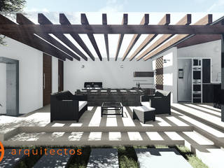 Diseño - Remodelacion - Zona BBQ, 4.19Arquitectos 4.19Arquitectos Dapur built in