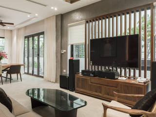 BIỆT THỰ VINHOMES THĂNG LONG, Neo Classic Interior Design Neo Classic Interior Design Living room