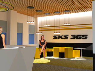 Nuovi uffici per SKS 365 - Roma, The Green H LLP The Green H LLP Espacios comerciales