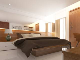 INTERIOR DESIGN, FOLIAGE FOLIAGE Small bedroom Plywood