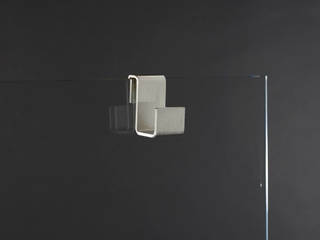 AISI Accessori per il box doccia e per il bagno in acciaio inox, AISI Design srl AISI Design srl 浴室 鐵/鋼